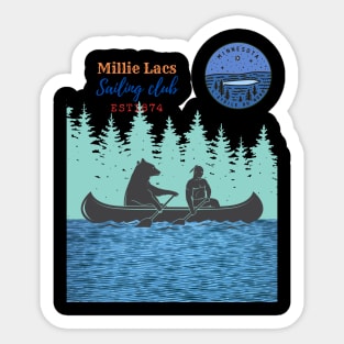 Milie lacs sailing club Sticker